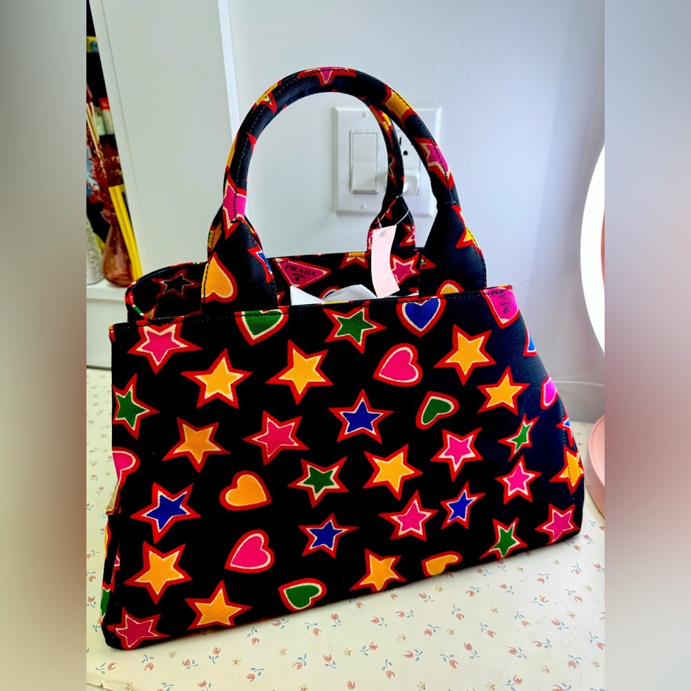 Authentic Prada Canapa excellent pre loved condition